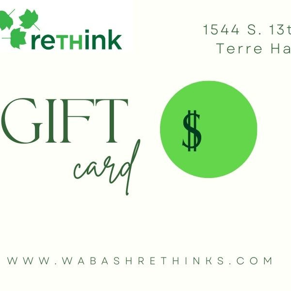 reTHink zero-waste store gift card